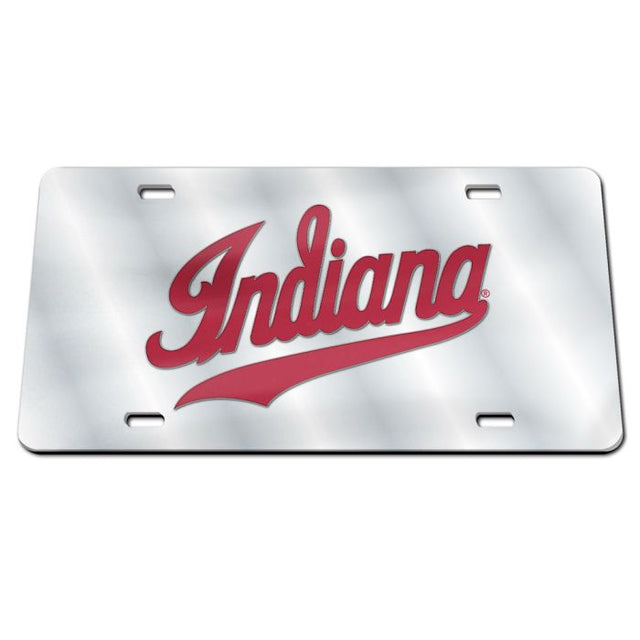 Indiana Hoosiers Acrylic Classic License Plates