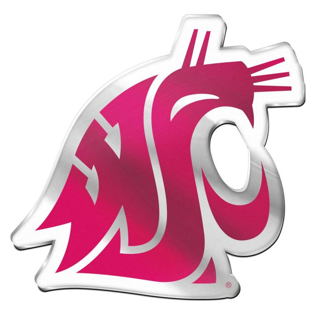 Emblema acrílico para automóvil de los Washington State Cougars