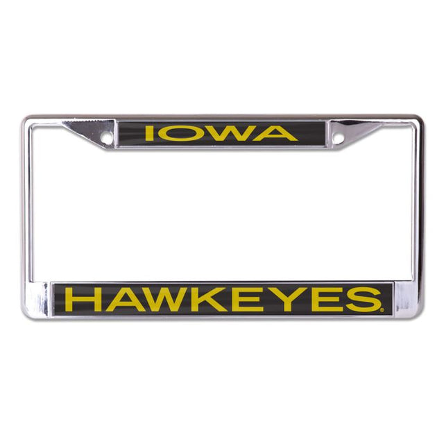 Iowa Hawkeyes Lic Plt Frame S/L Printed