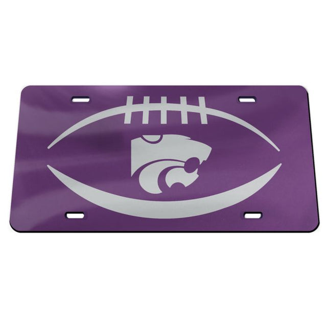 Kansas State Wildcats Specialty Acrylic License Plate