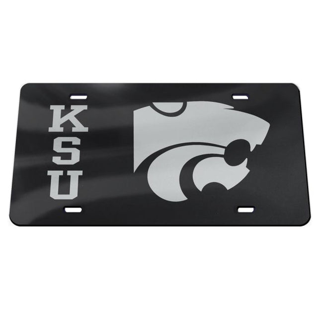 Kansas State Wildcats Acrylic Classic License Plates