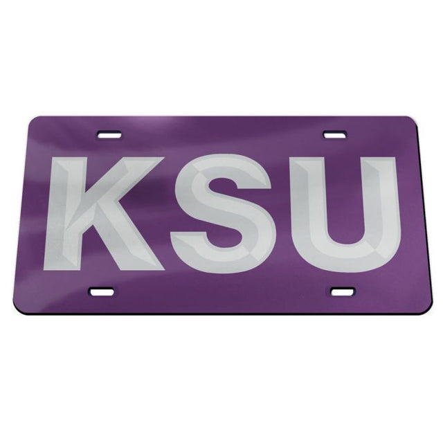 Kansas State Wildcats / Vintage Collegiate Specialty Acrylic License Plate