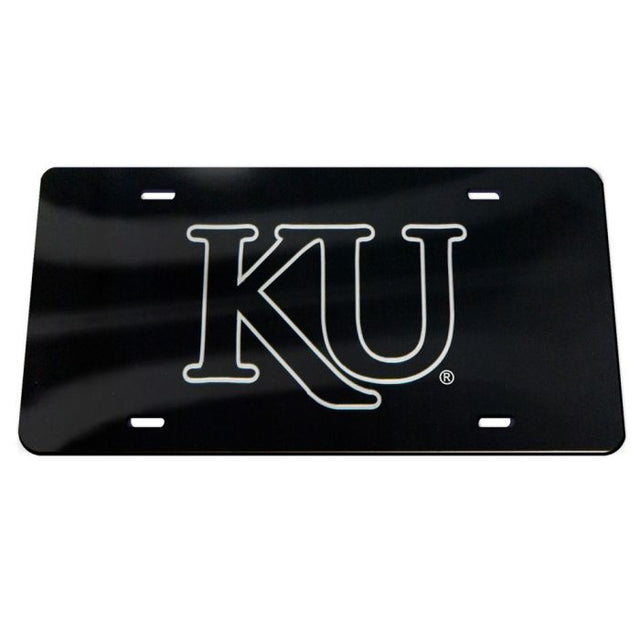 Kansas Jayhawks Specialty Acrylic License Plate