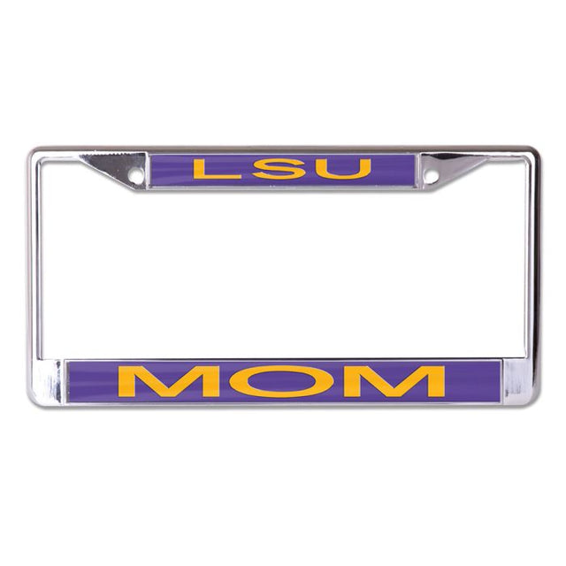 Marco Lic Plt de LSU Tigers impreso en talla pequeña