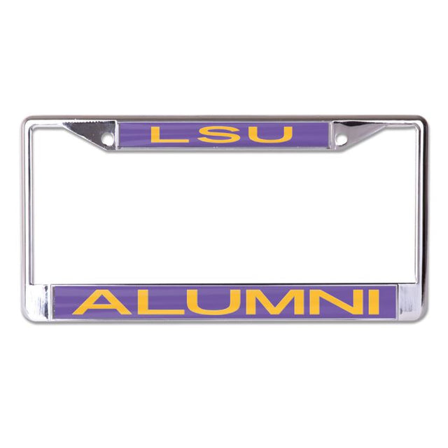 LSU Tigers Lic Plt Frame S/L Printed