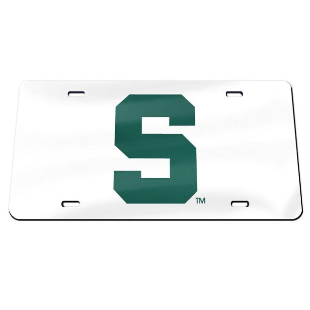 Michigan State Spartans Acrylic Classic License Plates