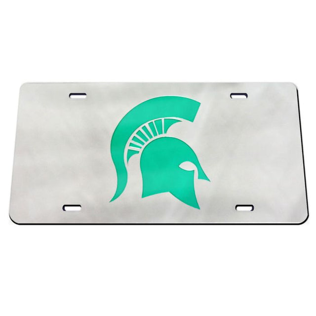 Michigan State Spartans Acrylic Classic License Plates