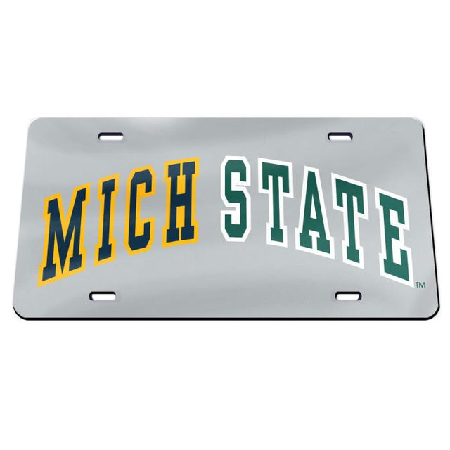 Michigan Wolverines Acrylic Classic License Plates