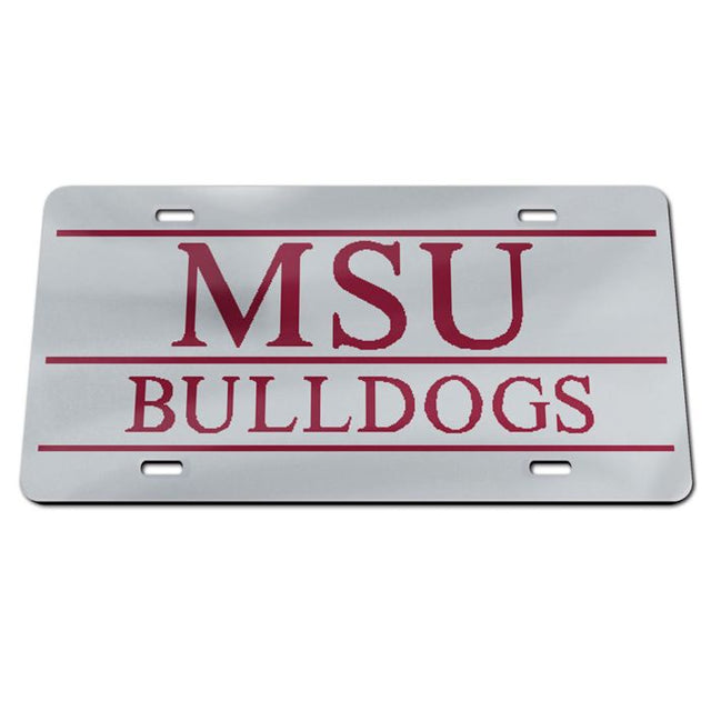 Mississippi State Bulldogs Acrylic Classic License Plates