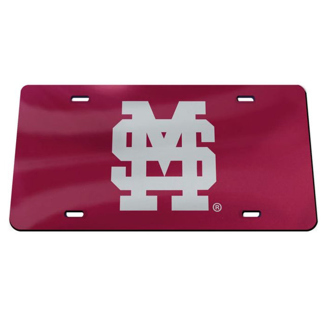 Mississippi State Bulldogs Specialty Acrylic License Plate