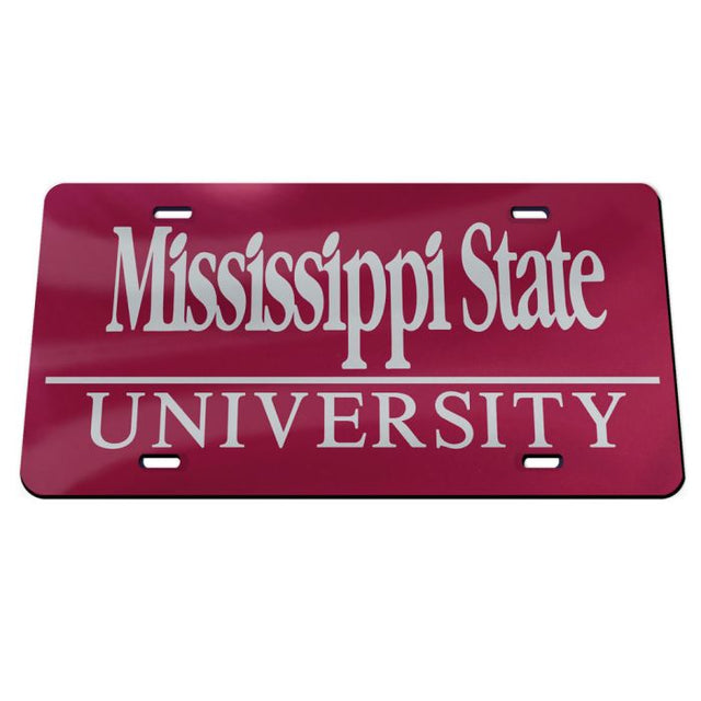 Mississippi State Bulldogs Acrylic Classic License Plates