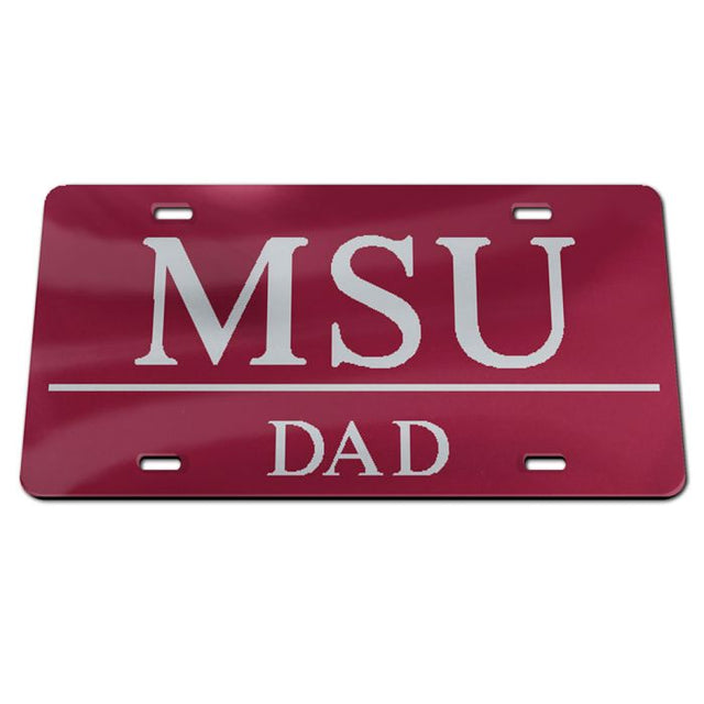 Mississippi State Bulldogs Acrylic Classic License Plates