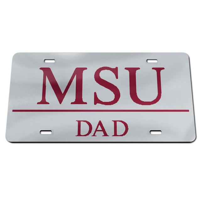 Mississippi State Bulldogs Acrylic Classic License Plates