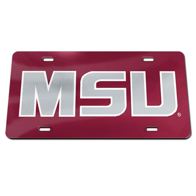 Mississippi State Bulldogs Acrylic Classic License Plates