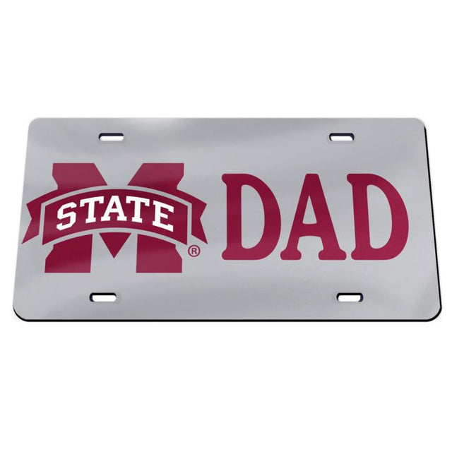 Mississippi State Bulldogs Acrylic Classic License Plates