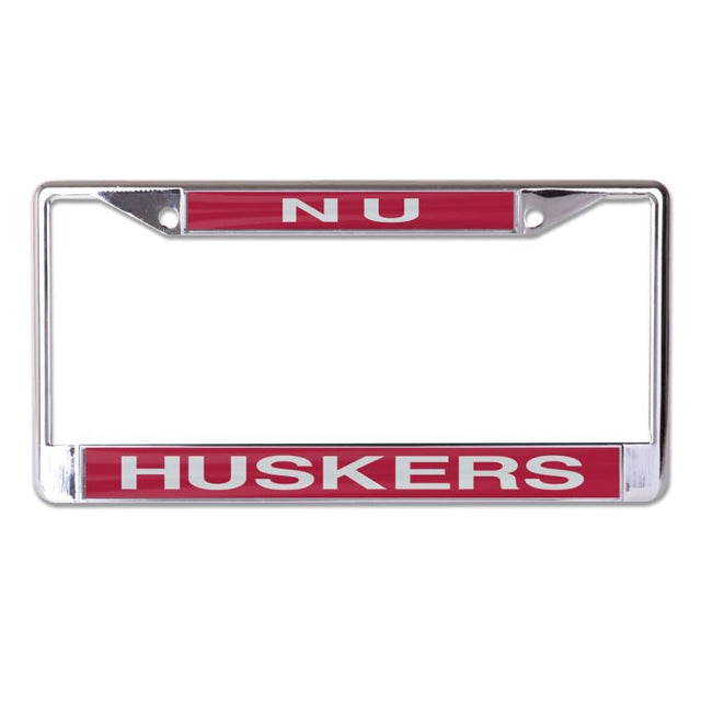 Nebraska Cornhuskers Lic Plt Frame S/L Printed