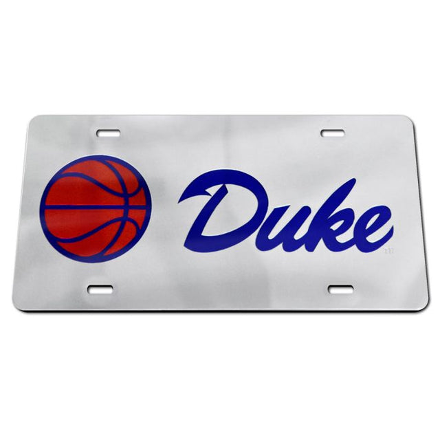 Placas de matrícula clásicas de acrílico de Duke Blue Devils