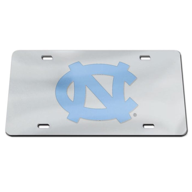 North Carolina Tar Heels Acrylic Classic License Plates