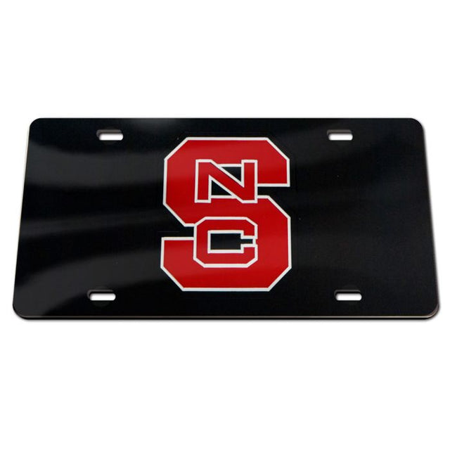 NC State Wolfpack Acrylic Classic License Plates