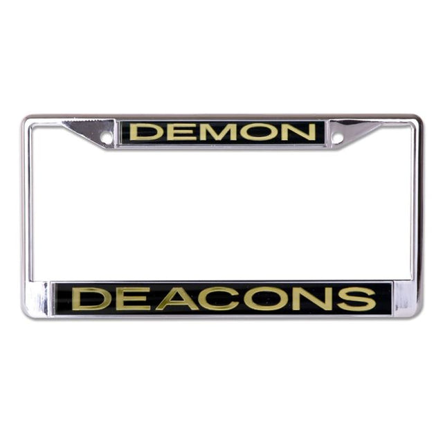 Wake Forest Demon Deacons Lic Plt Frame S/L Printed