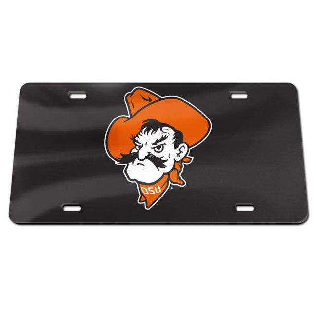 Oklahoma State Cowboys Specialty Acrylic License Plate