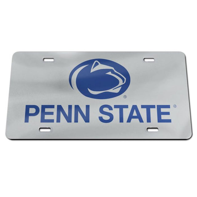 Placas de matrícula clásicas de acrílico de los Penn State Nittany Lions