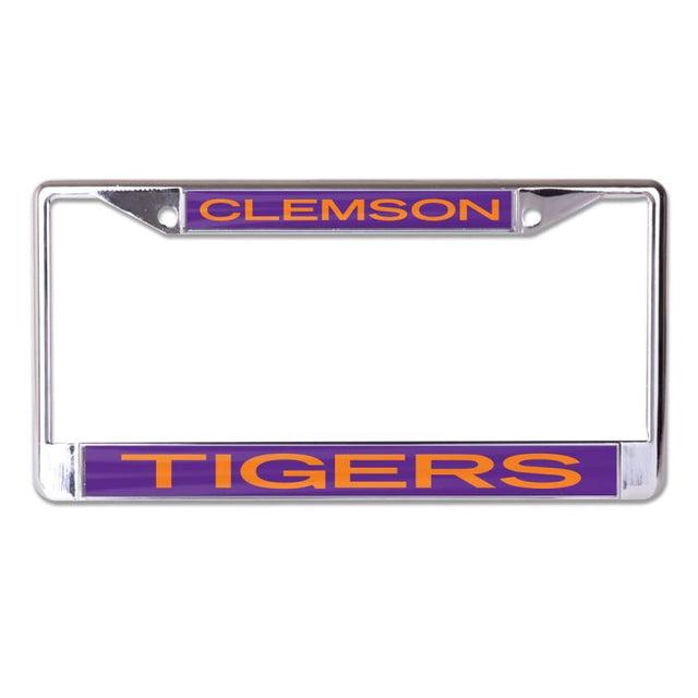 Clemson Tigers Lic Plt Frame S/L Printed