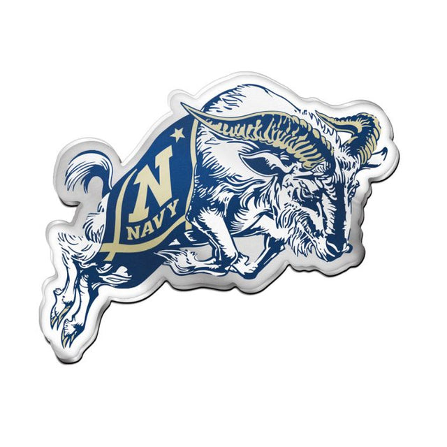 Navy Midshipmen Acrylic Auto Emblem