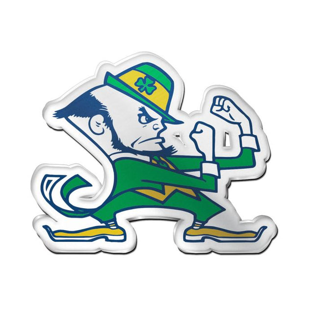 Emblema acrílico para automóvil de Notre Dame Fighting Irish