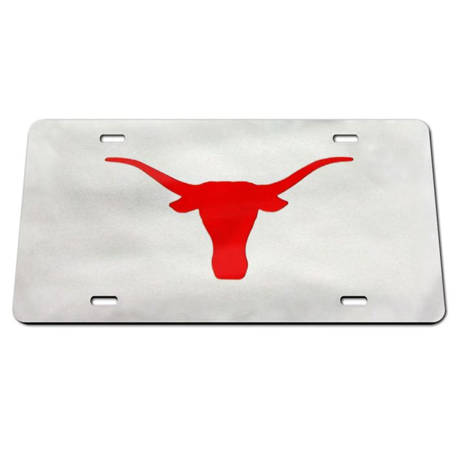 Texas Longhorns Specialty Acrylic License Plate