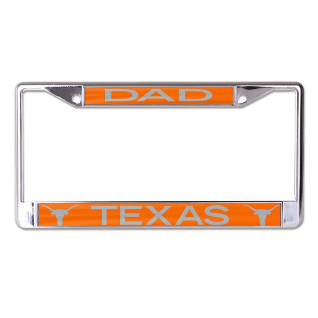 Marco de licencia de Texas Longhorns impreso en talla S/L