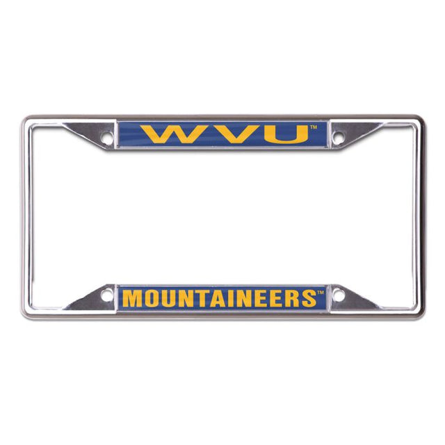 West Virginia Mountaineers Lic Plt Frame S/S Printed