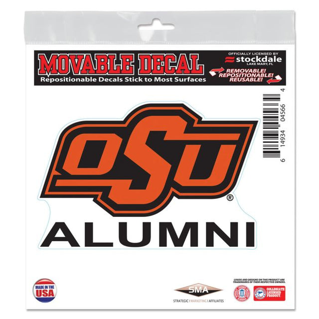 Oklahoma State Cowboys All Surface Decal 6" x 6"