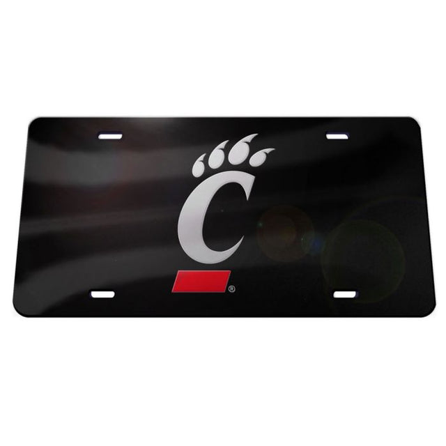 Matrícula acrílica especial de los Cincinnati Bearcats