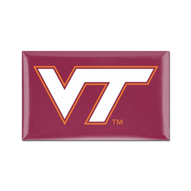 Imanes abovedados de Virginia Tech Hokies de 3" x 5"