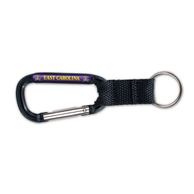 East Carolina Pirates Carabiner Key Chain