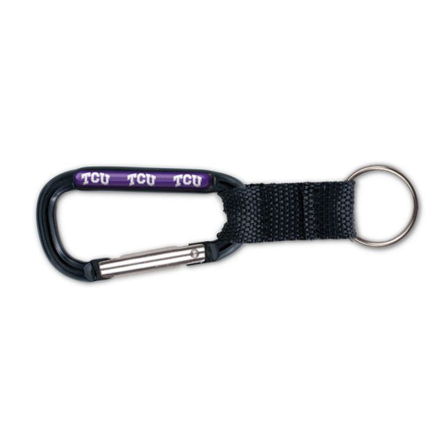 TCU Horned Frogs Carabiner Key Chain