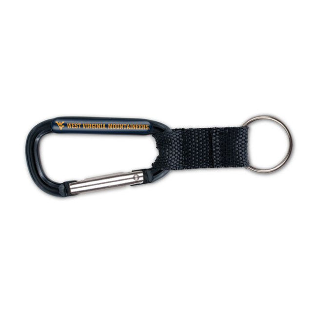 West Virginia Mountaineers Carabiner Key Chain