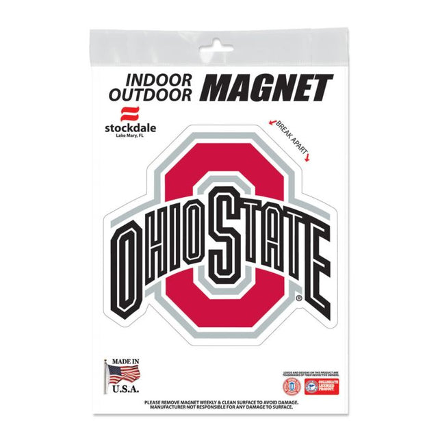 Imanes para exteriores de Ohio State Buckeyes, 5" x 7"