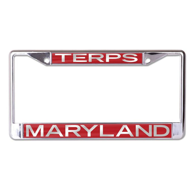 Maryland Terrapins Lic Plt Frame S/L Printed