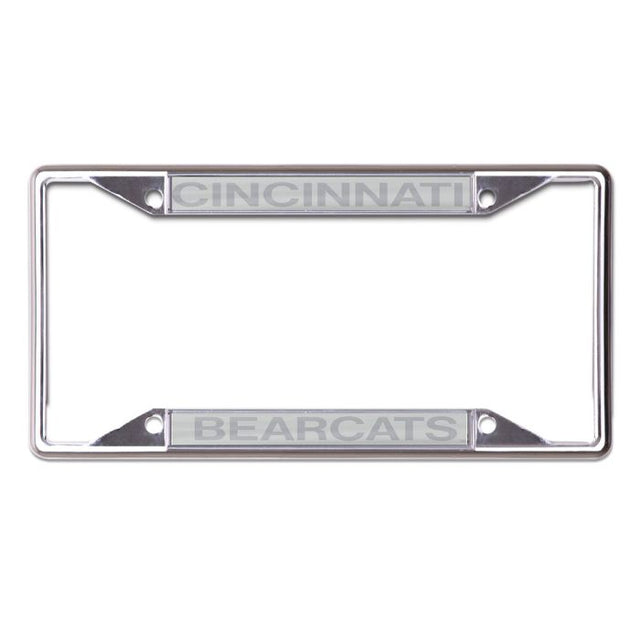 Cincinnati Bearcats FROSTED Lic Plt Frame S/S Printed