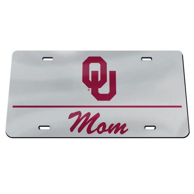 Oklahoma Sooners Acrylic Classic License Plates