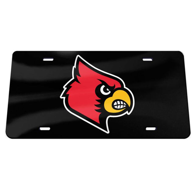 Louisville Cardinals Specialty Acrylic License Plate