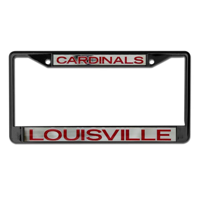 Louisville Cardinals Lic Plt Frame S/L Printed