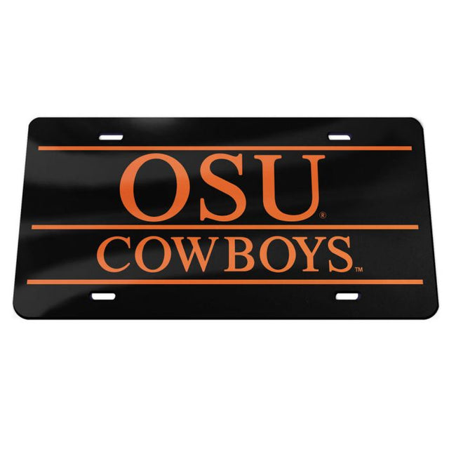 Oklahoma State Cowboys Acrylic Classic License Plates