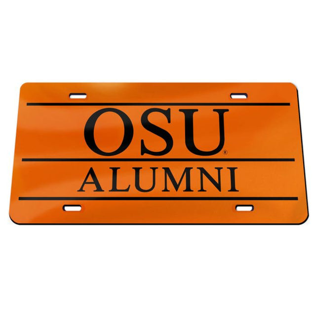 Oklahoma State Cowboys Acrylic Classic License Plates