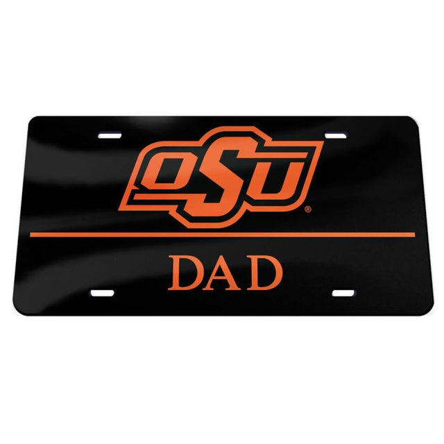 Oklahoma State Cowboys Acrylic Classic License Plates