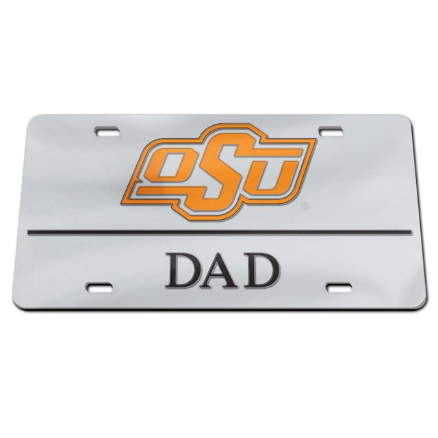 Oklahoma State Cowboys Acrylic Classic License Plates