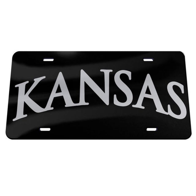 Kansas Jayhawks Acrylic Classic License Plates