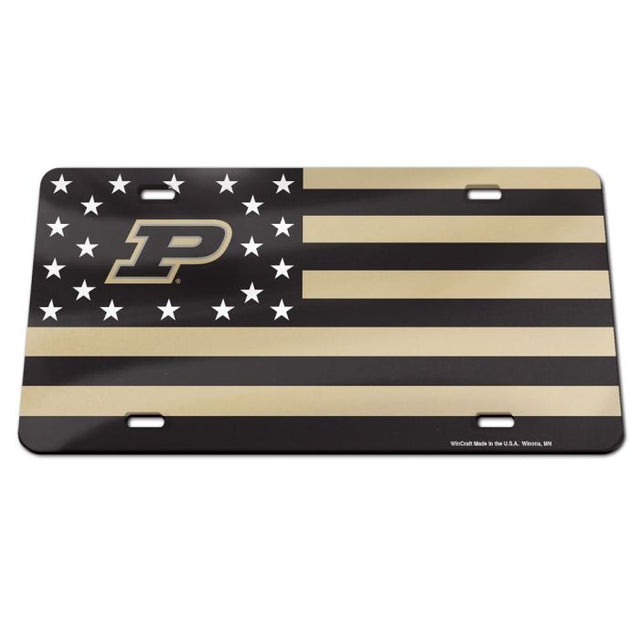 Purdue Boilermakers Specialty Acrylic License Plate